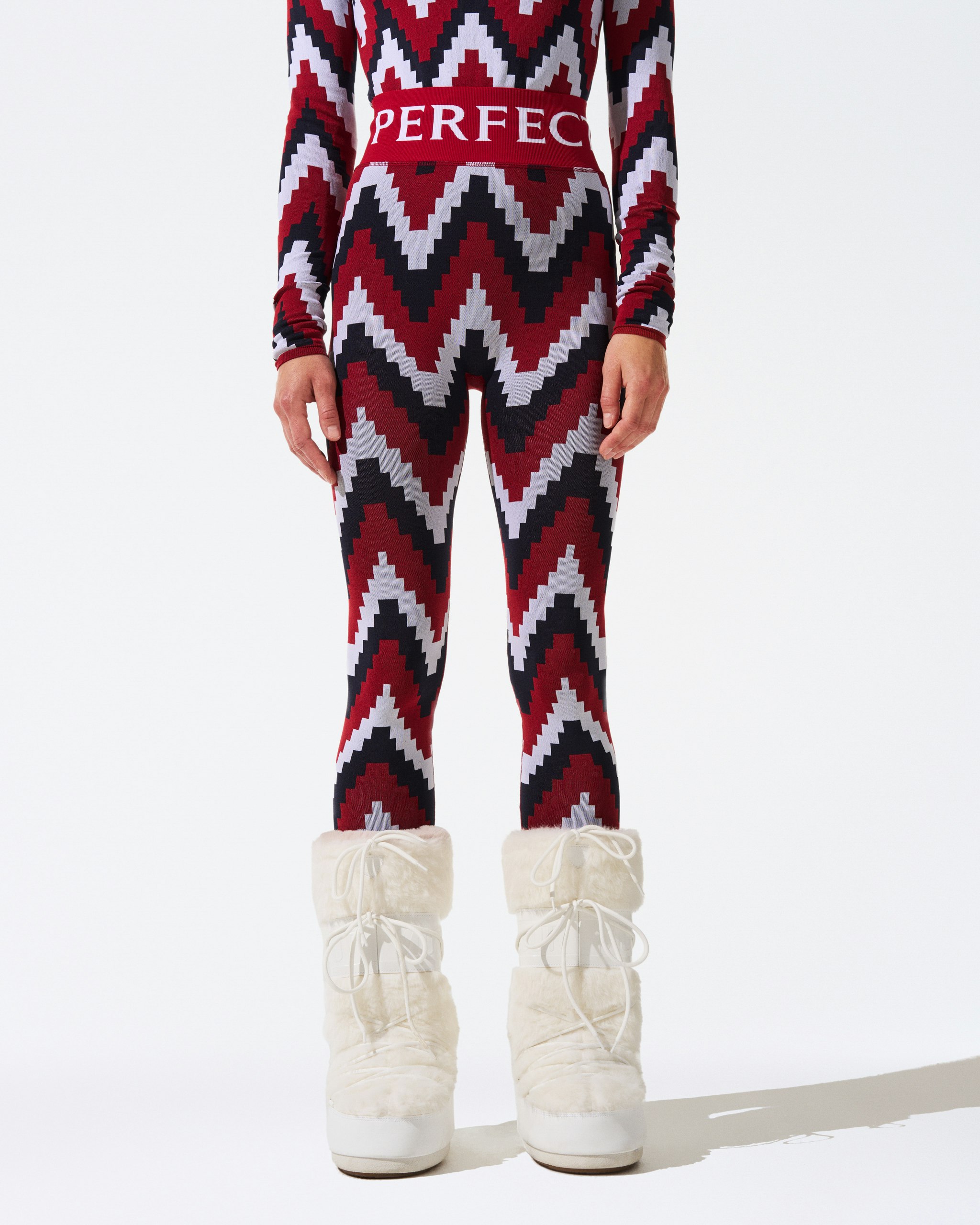 Chevron Jacquard Legging 1