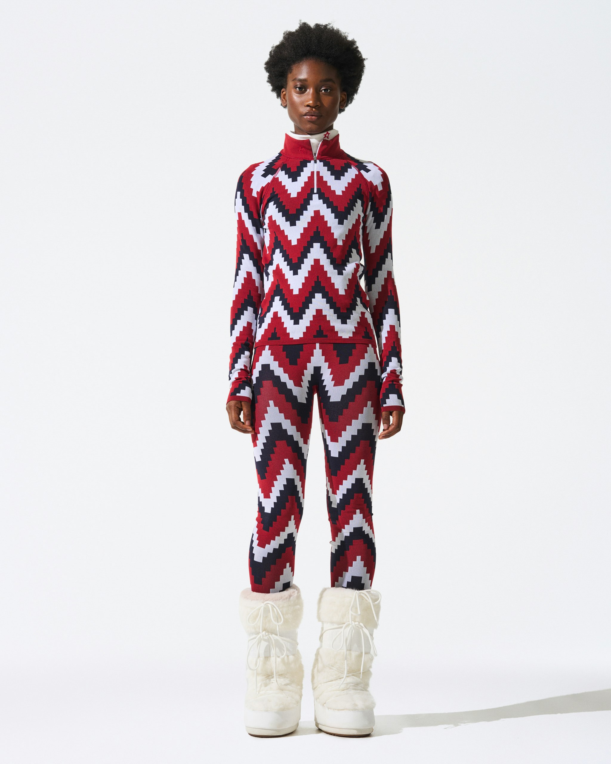 Chevron 1/4-Zip Base Layer Top 4